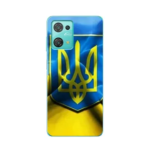 Чохол з картинкою (Патріотичний ГЕРБ) на Blackview Oscal C30 (Герб і Прапор України)