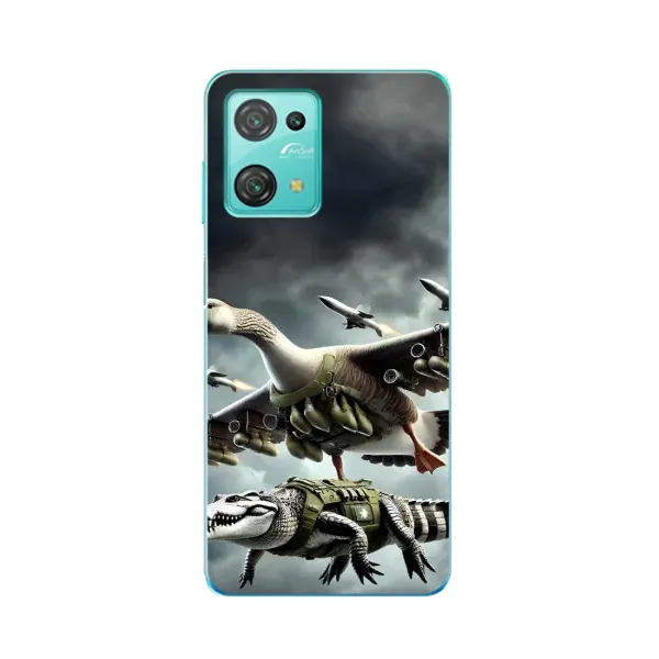 Чехол с рисунком «Гусини и крокодило» для Blackview Oscal C30 Чехол с рисунком «Гусини и крокодило» для Blackview Oscal C30