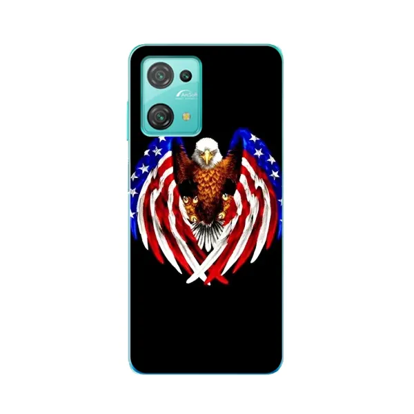 Чехол с рисунком «Крылья США» для Blackview Oscal C30 Чехол с рисунком «Крылья США» для Blackview Oscal C30