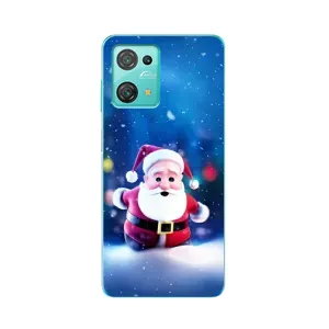 Чехлы на Новый Год Blackview Oscal C30 (Маленький Дед Мороз)
