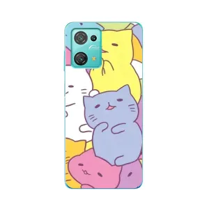 Бампер с изображением Котиков для Блеквью Оскал С30 (Милые котики)