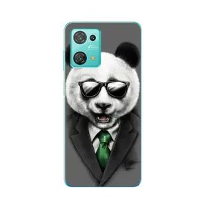 Чехлы с Пандами на Blackview Oscal C30 (Панда в очках)