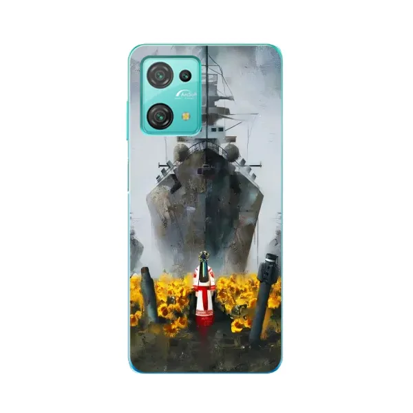Чехол с рисунком «Смелость» для Blackview Oscal C30 Чехол с рисунком «Смелость» для Blackview Oscal C30