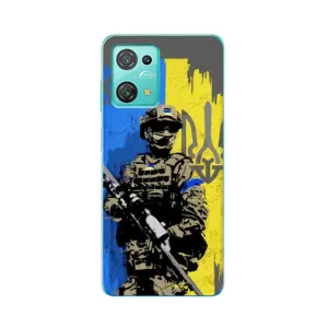 Чохли з принтом (Воїни ЗСУ) для  Blackview Oscal C30 (Солдат ЗСУ)