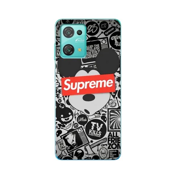 Чехол с рисунком «Supreme Маус» для Blackview Oscal C30 Чехол с рисунком «Supreme Маус» для Blackview Oscal C30