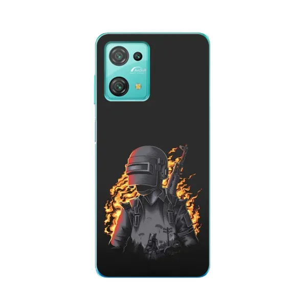 Чехол с рисунком «В огне» для Blackview Oscal C30 Чехол с рисунком «В огне» для Blackview Oscal C30