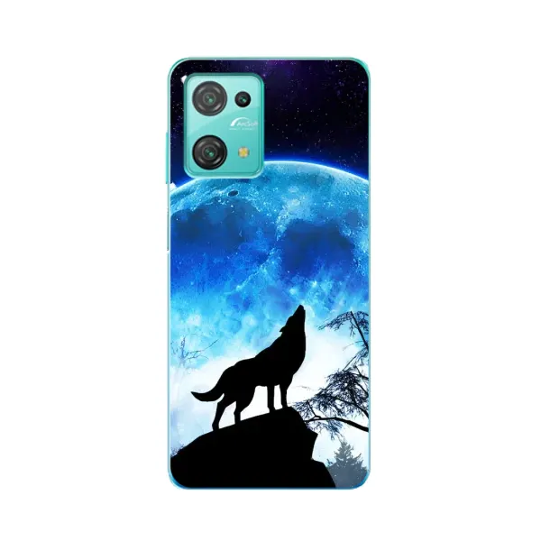 Чехол с рисунком «Воет на луну» для Blackview Oscal C30 Чехол с рисунком «Воет на луну» для Blackview Oscal C30