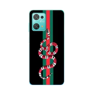 Чехлы Бренд GUCCI для Blackview Oscal C30 (Змей Гуччи)