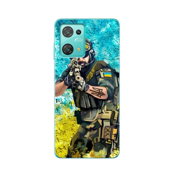 Чехол с рисунком «ЗСУ Воин» для Blackview Oscal C30 Чехол с рисунком «ЗСУ Воин» для Blackview Oscal C30