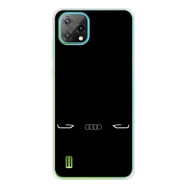 Чехол с рисунком «Силует Audi» для Blackview Oscal C60