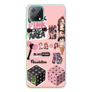 Чехлы с картинкой для Blackview Oscal C60 (BLACK PINK коллаж)