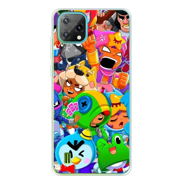 Чохол з малюнком «Brawl-Stars» для Blackview Oscal C60 Чохол з малюнком «Brawl-Stars» для Blackview Oscal C60