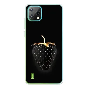 Чохол з зображенням смачної їжі для Blackview Oscal C60 (Чорна полуниця)