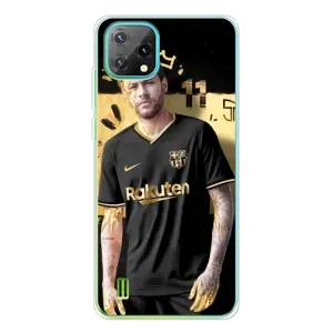 Силиконовый Чехол Blackview Oscal C60 (Gold Neymar)
