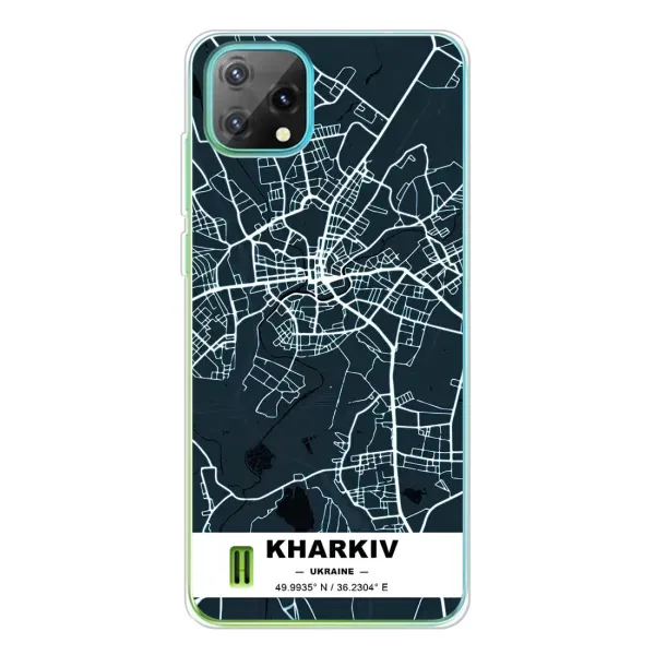 Чехол с рисунком «Харьков» для Blackview Oscal C60