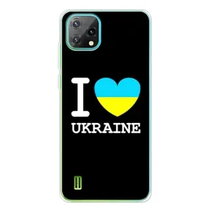 Чехол с Украинской символикой на ,Блэквью Осокал С60 (I Love Ukraine)