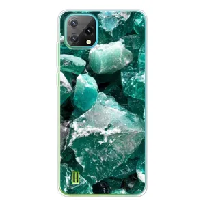 Чохол (Дорого-богато) на Blackview Oscal C60 (Смарагд)