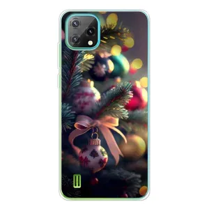 Чехлы на Новый Год Blackview Oscal C60 (Красивая елочка)