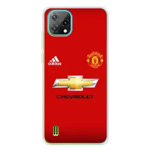 Силиконовые Чехлы принт Футбол на Blackview Oscal C60 (Man United)