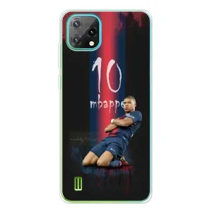 Чохол (TPU) з Футболістом на Blackview Oscal C60 (MBAPPE 10)