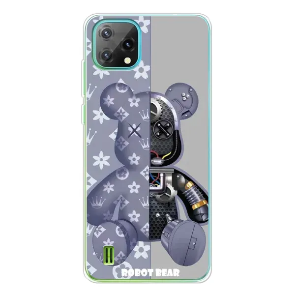 Чехол с рисунком «Медведь Louis Vuitton» для Blackview Oscal C60