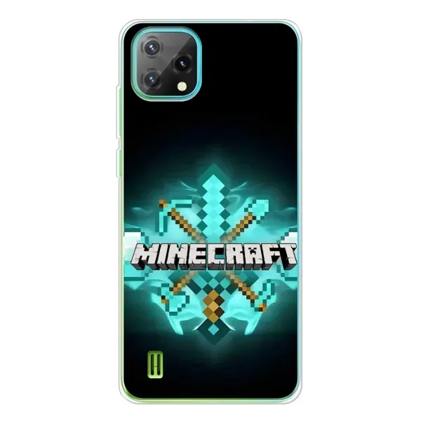 Чехол с рисунком «MineCraft 2» для Blackview Oscal C60