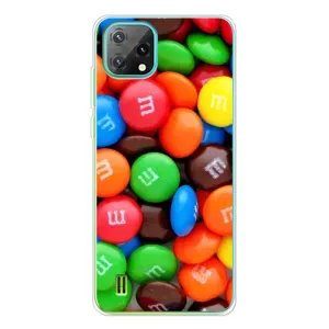 Чохол з зображенням смачної їжі для Blackview Oscal C60 (Різнокольорові M&M'S)