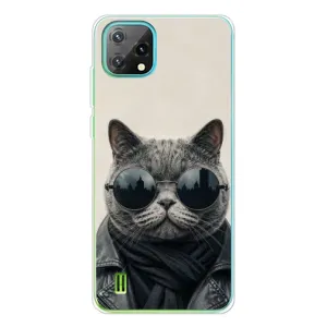Чохол на тематику: Коти для Blackview Oscal C60 (Модний кіт)