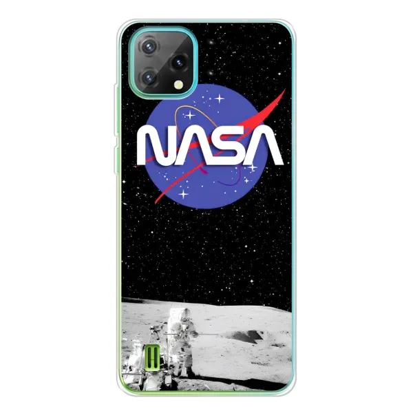 Чехол с рисунком «Nasa на луне» для Blackview Oscal C60 Чехол с рисунком «Nasa на луне» для Blackview Oscal C60