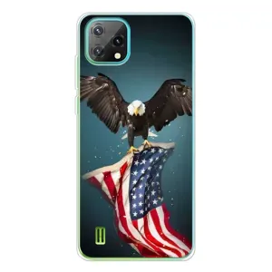 Чохол Прапор USA для Blackview Oscal C60 (Орел і прапор)