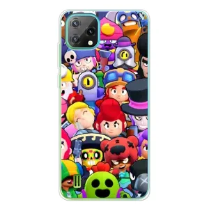 Силіконовый Чохол на Blackview Oscal C60 з картинкою Brawl Stars (Персонажі)