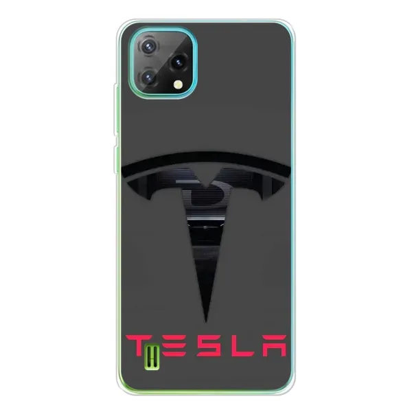 Чехол с рисунком «Logo TESLA» для Blackview Oscal C60