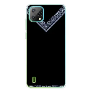 Силиконовый Чехол на Blackview Oscal C60 (Воротник вышиванки)