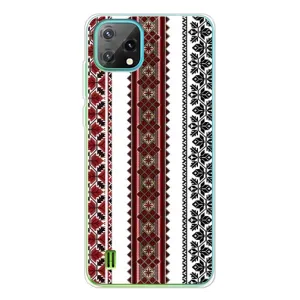 Силиконовый Чехол на Blackview Oscal C60 с картинкой Вышиванки (Вышиваночки)