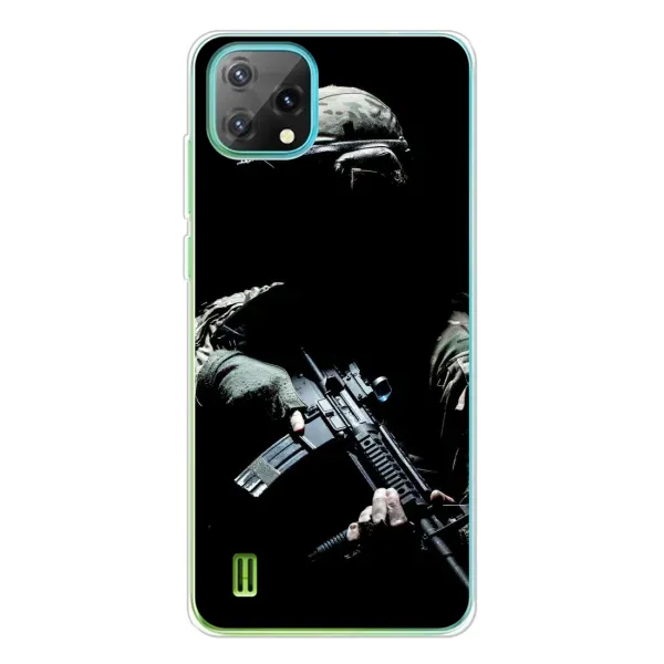 Чехол с рисунком «ЗСУ снайпер» для Blackview Oscal C60