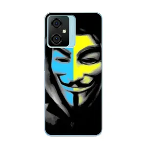 Чехол с Украинской символикой на Блеквью Оскал С70 (Анонимус патриот)