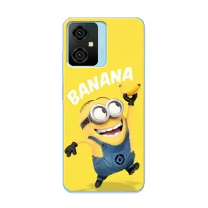 Мультяшный принт на Чехол для Блеквью Оскал С70 (Banana)