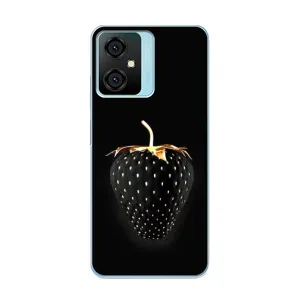 Чохол з зображенням смачної їжі для Blackview Oscal C70 (Чорна полуниця)