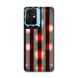 Чехол Флаг USA для Blackview Oscal C70 (Флаг США 2)