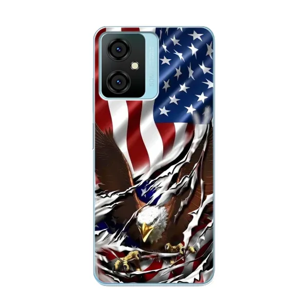Чехол с рисунком «Флаг USA» для Blackview Oscal C70 Чехол с рисунком «Флаг USA» для Blackview Oscal C70