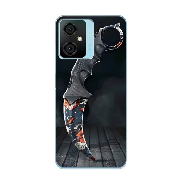 Чехол с рисунком «Кинжал КС ГО» для Blackview Oscal C70