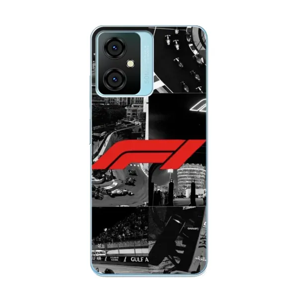 Чехол с рисунком «Коллаж Формула 1» для Blackview Oscal C70 Чехол с рисунком «Коллаж Формула 1» для Blackview Oscal C70