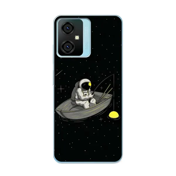 Чехол с рисунком «Космонавт на рыбалке» для Blackview Oscal C70 Чехол с рисунком «Космонавт на рыбалке» для Blackview Oscal C70