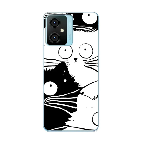 Чехол с рисунком «КОТИКИ» для Blackview Oscal C70