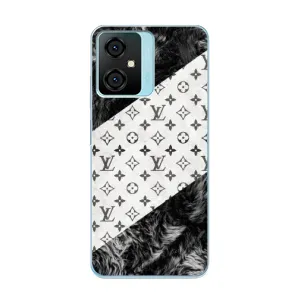 Чохол Стиль Louis Vuitton на Blackview Oscal C70 (LV на білому)