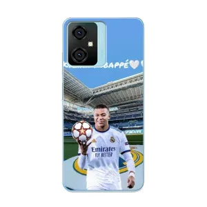 Чехол (TPU) с Футболистом на Blackview Oscal C70 (Mbappe Real)