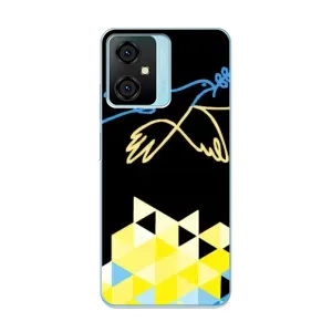 Чехол на Blackview Oscal C70 Украинский дизайн (Мир для Украины)