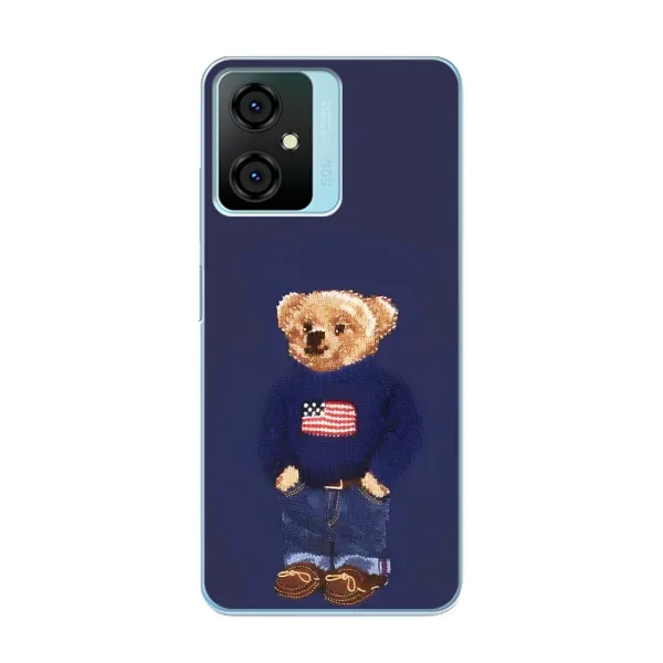 Чехол с рисунком «Мишка USA» для Blackview Oscal C70 Чехол с рисунком «Мишка USA» для Blackview Oscal C70