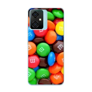 Чохол з зображенням смачної їжі для Blackview Oscal C70 (Різнокольорові M&M'S)