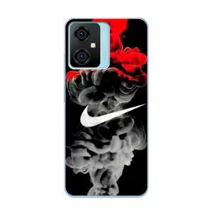 Силіконовый Чохол на Blackview Oscal C70 з картинкою НАЙК (Nike дим)